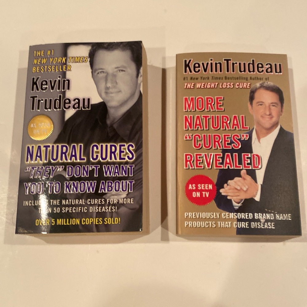 Lot of 2 Kevin Trudeau Paperbacks